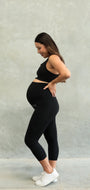 STAPLE MATERNITY 7/8 LEGGING ONYX