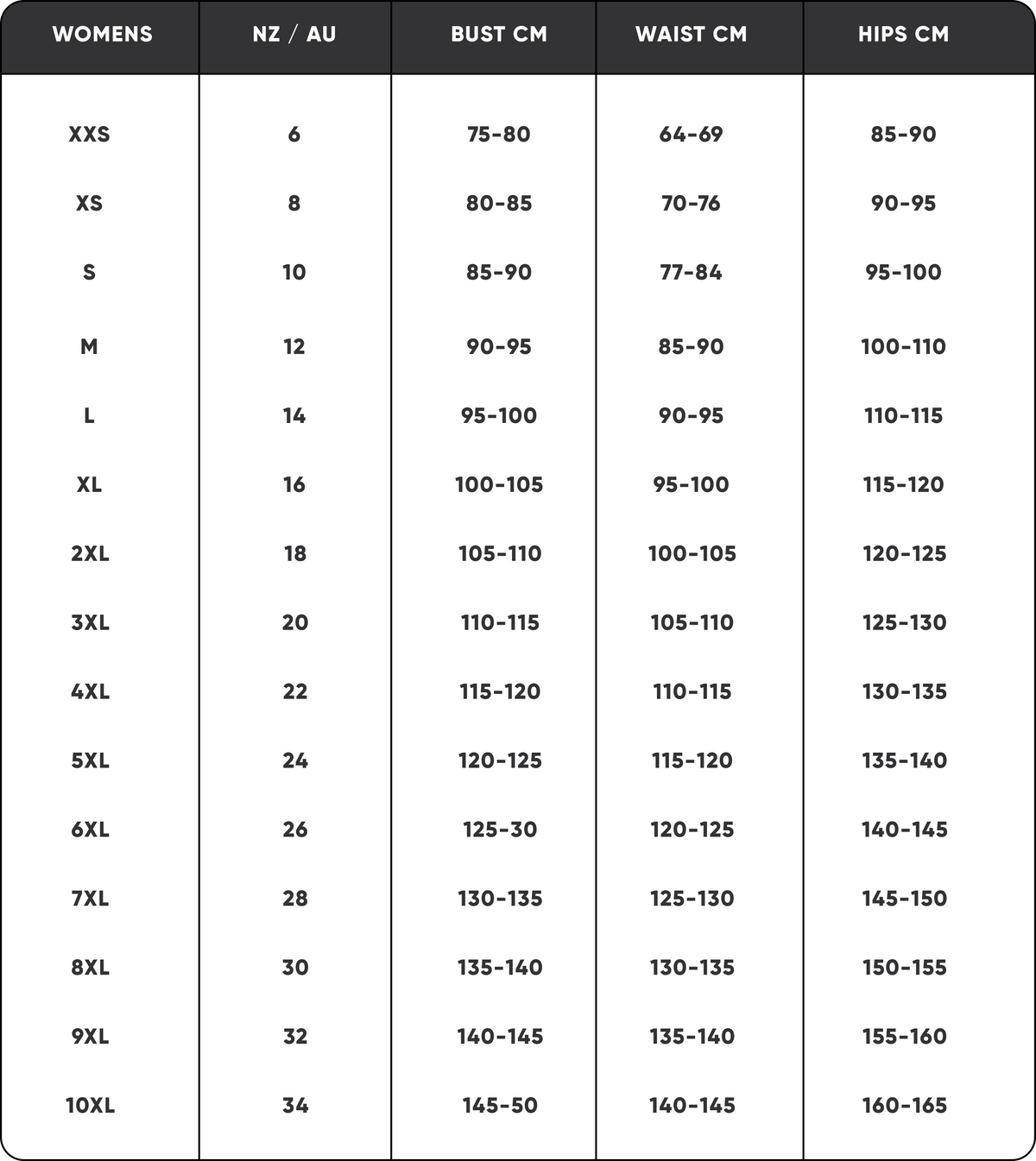 Size Guide