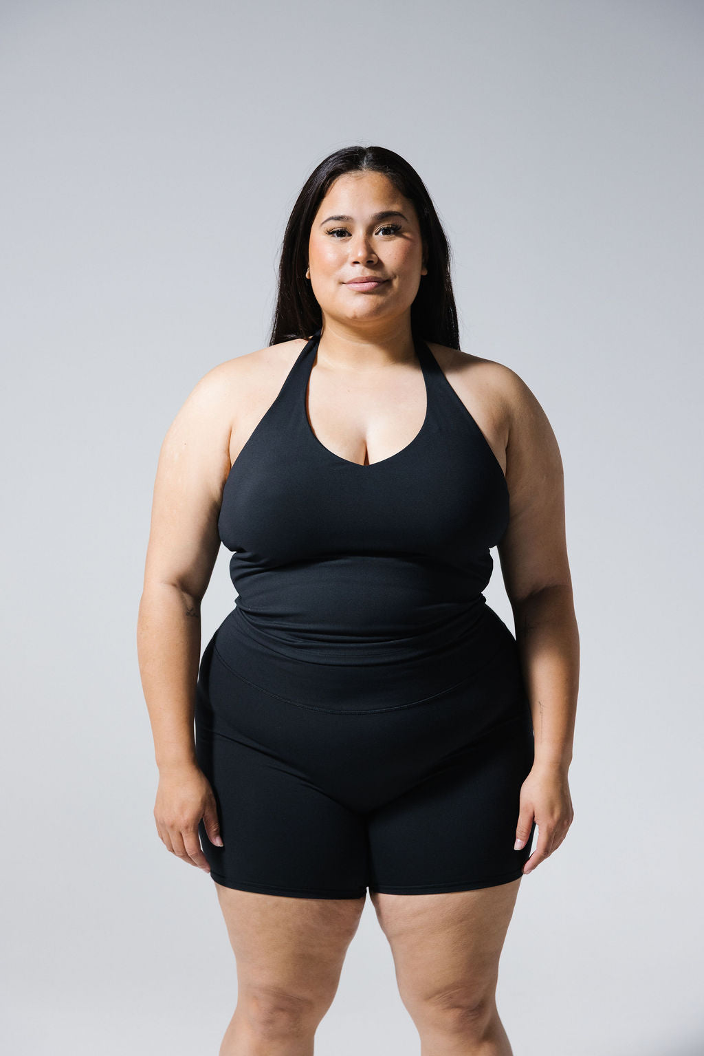 HALTER NECK TANK ONYX