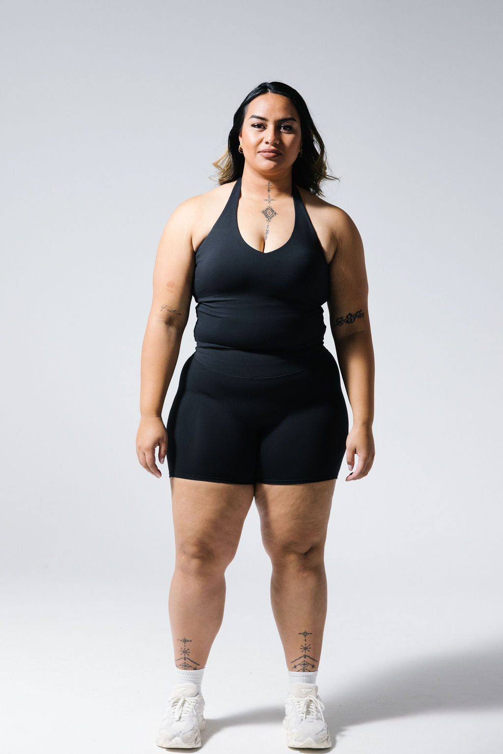 HALTER NECK TANK ONYX
