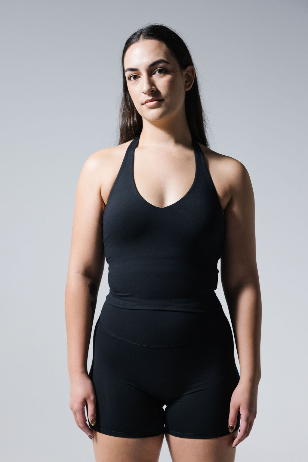 HALTER NECK TANK ONYX