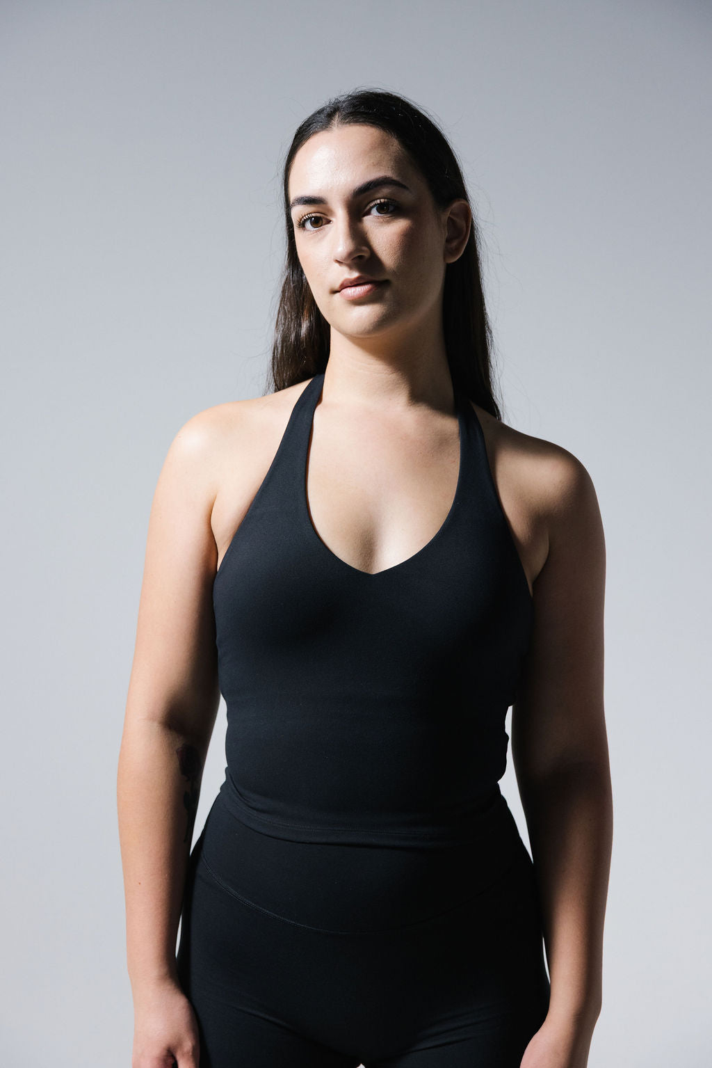 HALTER NECK TANK ONYX