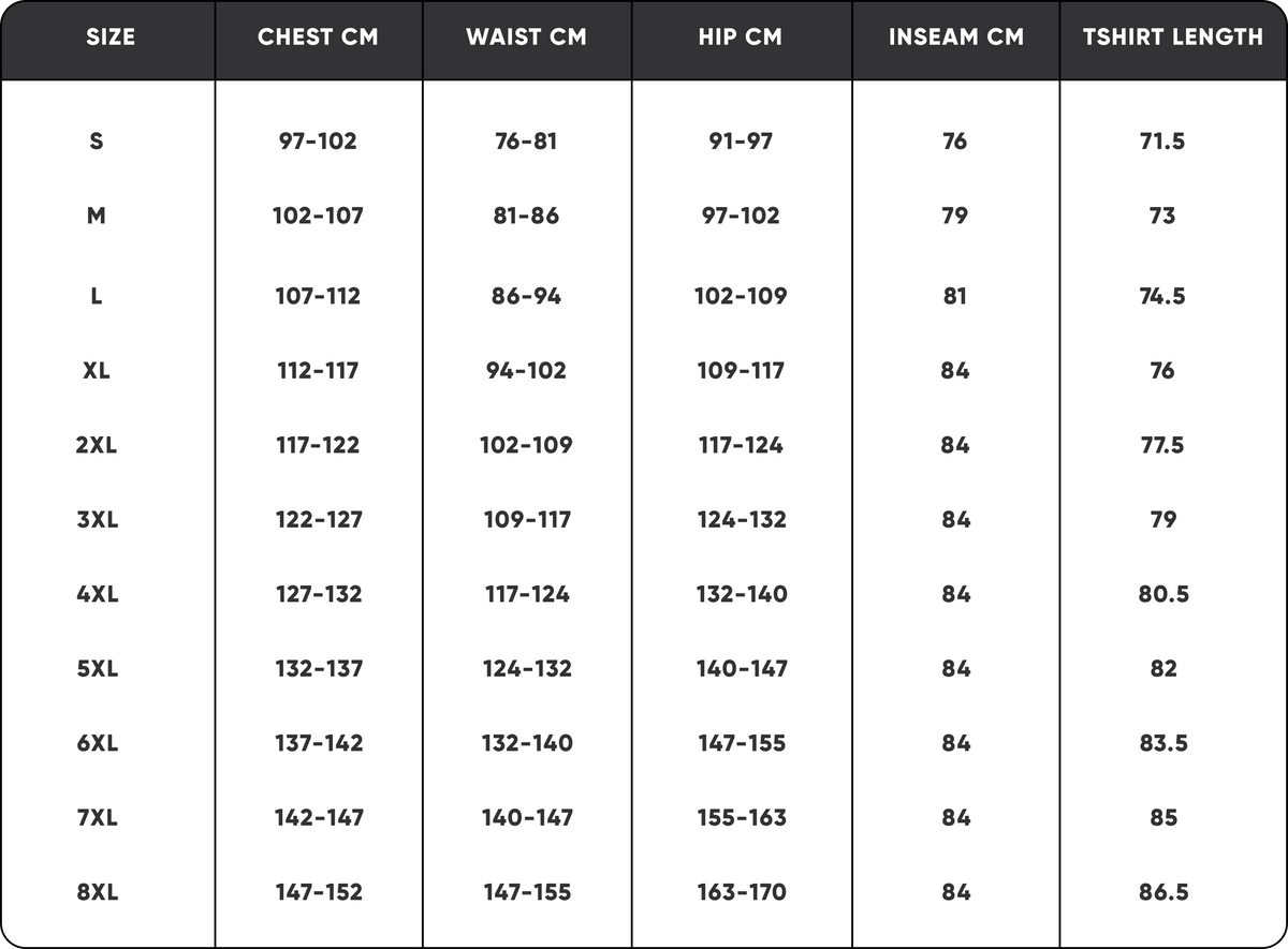 Size Guide